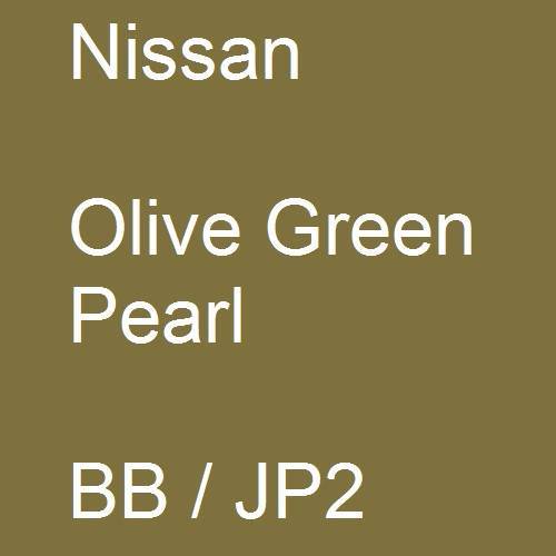 Nissan, Olive Green Pearl, BB / JP2.